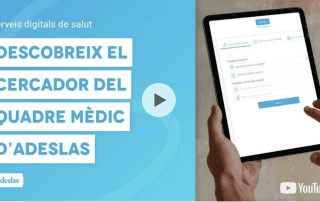 Descobreix el cercador del Quadre Mèdic d’Adeslas | Serveis Digitals de Salut (catalán)