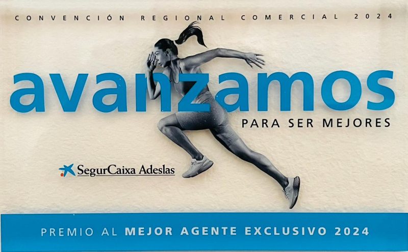 PREMIO AL MEJOR AGENTE EXCLUSIVO 2024 PREMIO AL MEJOR AGENTE EXCLUSIVO 2024