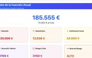 Simulador del Coste de la Inacción | Singlada